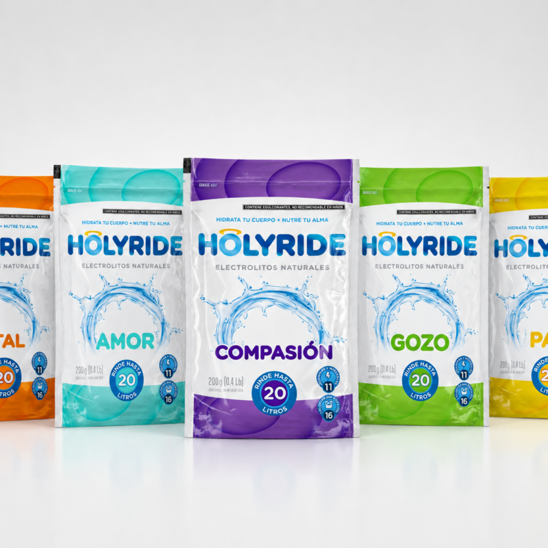 holyride 20 bolsas de 20l (gozo + paz + fortaleza)