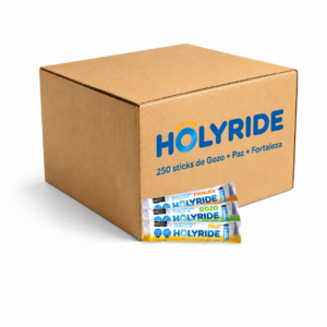 holyride superbox 250 sticks (3 sabores gozo + paz + fortaleza)