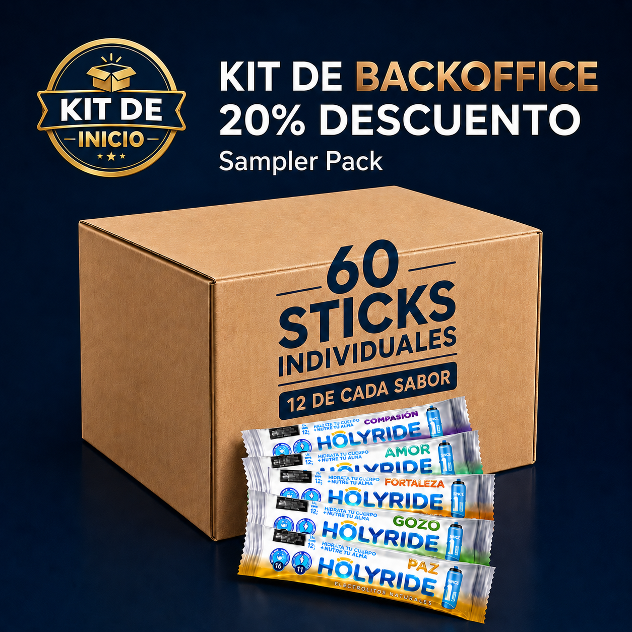 30 dias / 20% off kit de inicio sampler pack 60 sticks individuales (gozo, paz, fortaleza, amor, compasion) 30 dias / 20% off kit de inicio sampler pack 60 sticks individuales (gozo, paz, fortaleza, amor, compasion)